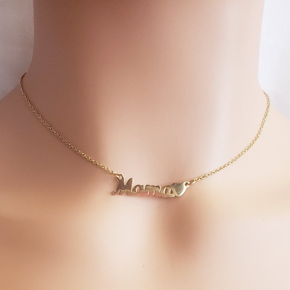 Mama Gold Necklace